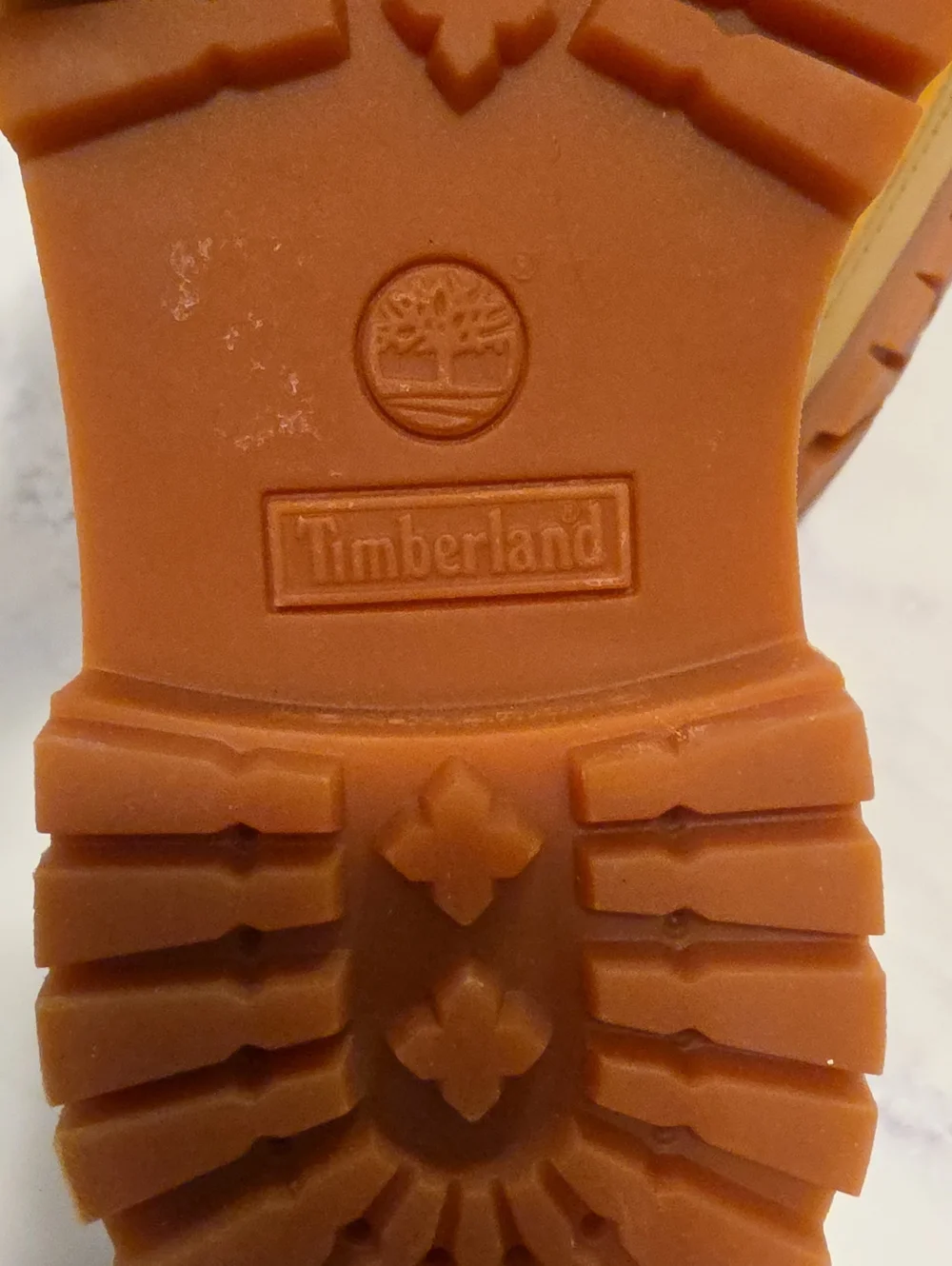 Timberland Wheat/Tan Nubuck Boots with Dark Collar